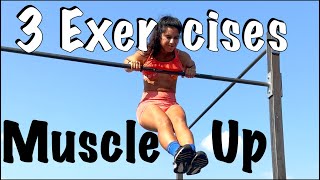 1 Month in to learning a **Bar Muscle-up** with these 3 Exercises