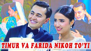 TIMUR ALIXONOV VA FARIDA NIKOH TO'YIDAN VIDEO (to'liq video) #shokuz