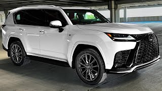 Lexus LX600 F Sport 2025 года — лучший большой высокотехнологичный внедорожник