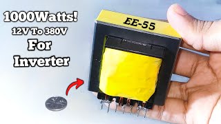 How to make a 1kW Transformer 12V to 220V - JLCPCB ✓