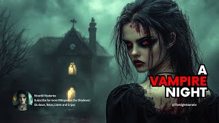 A Vampire Night by The Night Narrator | Gothic Synthwave music for scarry nights #darksynth