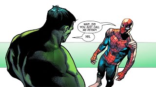 The Hulk Knows Spider-Man's Real Identity