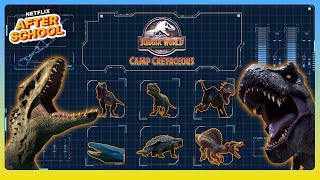 Choose Your DINOSAUR! 🦖🎮 Jurassic World Camp Cretaceous | Netflix After School