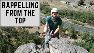 Setting-up a Rappel from the Top