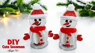 ⛄️СНЕГОВИК СВОИМИ РУКАМИ 🎄DIY CUTE SNOWMEN ⛄️