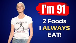 Carmen Dell'Orefice: I'm 91 but I look 59. My Secrets of Health, Sex and Longevity. Anti aging Foods