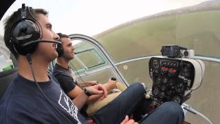 Training flights with Hiller H-23 Raven helicopter at Budaörs airfield