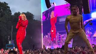 Kylie Minogue - Tension, Come into My World, In Your Eyes, Get Outta My Way, BST Hyde Park, 13/7/24