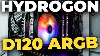 SilverStone Hydrogon D120 ARGB CPU Cooler Review