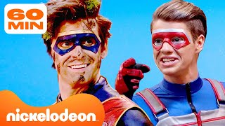 Henry Danger | Capitão Man Piorando os Problemas por uma Hora 😒 | Nickelodeon em Português