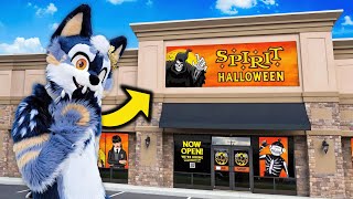 I Went to Spirit Halloween IN FURSUIT