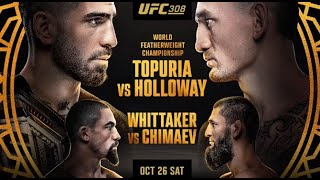 UFC 308 Topuria vs Holloway: Face The Pain