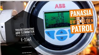 ABB flow meter configuration and simulation. Panasia BWTS glo en patrol ABB Process Master