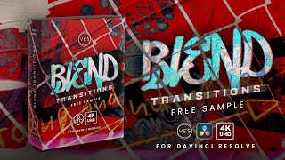 Free Visual Blend Transition for Davinci Resolve