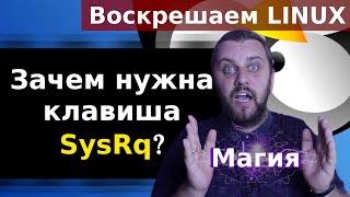 Что означает клавиша SysRq? Завис linux что делать?