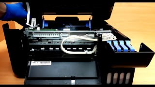 Epson L1100, L3100, L3150, L4150 не берёт бумагу. Замена ролика захвата. Инструкция.