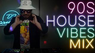 PURO 90s HOUSE VIBES MIX / MUSICA HOUSE DE LOS 90s | LIVE DJ MIX by DJ Kevanator | #housemusic