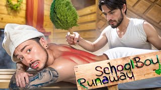 ОТДЫХАЮ В БАНЕ ЗЛЫХ РОДИТЕЛЕЙ В SCHOOLBOY RUNAWAY В МАЙНКРАФТ!