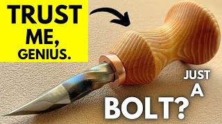 The Secret to a Perfect Marking Knife? Watch This Incredible Transformation! #woodworking #diytools