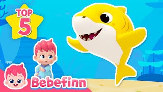 Mix - Good Morning Song, Baby Car, Dinosaur and Ten Little Sharks #bebefinn #nurseryrhymes