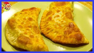 Чебуреки с сыром и зеленью | Очень вкусно!