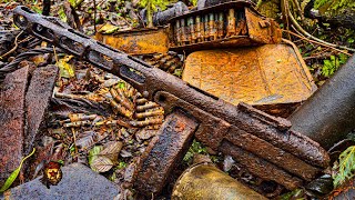 НЕВЕРОЯТНОЕ КОЛИЧЕСТВО НАХОДОК В ЛЕСУ / A LOT OF WWII RELICS IN THE OLD FOREST