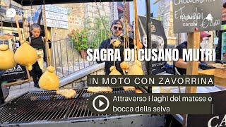 Sagra di Cusano Mutri in moto con zavorrina passando per i laghi del matese e bocca della selva