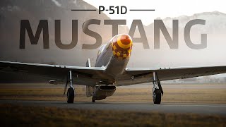 P-51D MUSTANG - AEROBATICS + PERFECT LANDING (NOOKY BOOKY IV) IN 4K 100% RAW SOUND