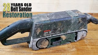 Restoration Of Belt Sander | Bosch PBS 75 Restore