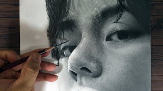 DRAW with ME! Hyper Realistic Pencil Shading, Drawing in Real-Time