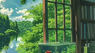 Enchanted Focus: Ghibli-Inspired Study & Sleep Tunes | 수면 | 집중 | 공부할 때 듣는 음악,,,,,,,😴😪