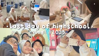 last day of highschool vlog!! 2023 ⋆｡𖦹 °✩ | Ghaida Salma