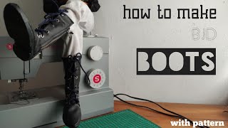 1/3 Male BJD Boots ~ with pattern