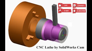 #Successfully #perform #machining on #CNC #lathe in few #clicks #using #SolidWorks #cam