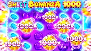 1000X БОМБА ИГРЕТ ТРИ РАЗА В БОНУСКЕ SWEET BONANZA 1000!!! 1000X В БОНУСКЕ ЗА 500.000 РУБЛЕЙ!!!