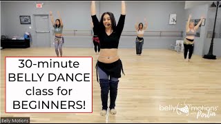 30-minute Beginner Belly Dance Class with Portia!