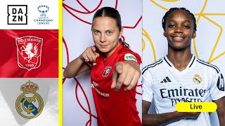 🔴 FC TWENTE VS. REAL MADRID | UEFA WOMEN'S CHAMPIONS LEAGUE 2024-25 MATCHDAY 4 LIVESTREAM