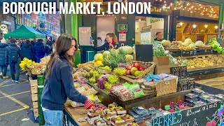 LONDON WALK 2024 | London Walking Tour | South Bank, Borough Market to Tower Bridge [4K HDR]