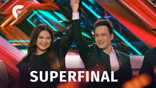 X faktor Superfinal 14-soni (oltinchi jonli efir)