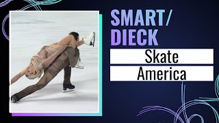 SMART / DIECK (ESP) | Ice Dance Free Dance | Skate America 2024 | #GPFigure