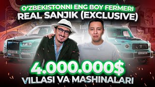 O'ZBEKISTONNI ENG BOY FERMERI REAL SANJIK (exclusive)