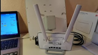 Как увеличить скорость интернета LTE 4G на Huawei B535 с агрегацией частот Cat. 7