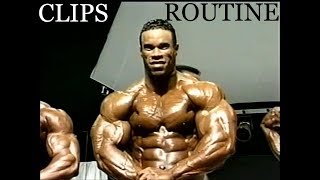 Kevin Levrone Rare 255 pds. Ripped (Clips & Routine)