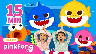 Baby-HaiㅣBaby Shark DanceㅣEnglisch lernenㅣTanzen und BewegenㅣPinkfong, Baby Hai! Kinderlieder