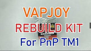 How to Rebuild VINCI TM1 0.6ohm Coil with VAPJOY DIY Rebuild Kit for | Tutorial